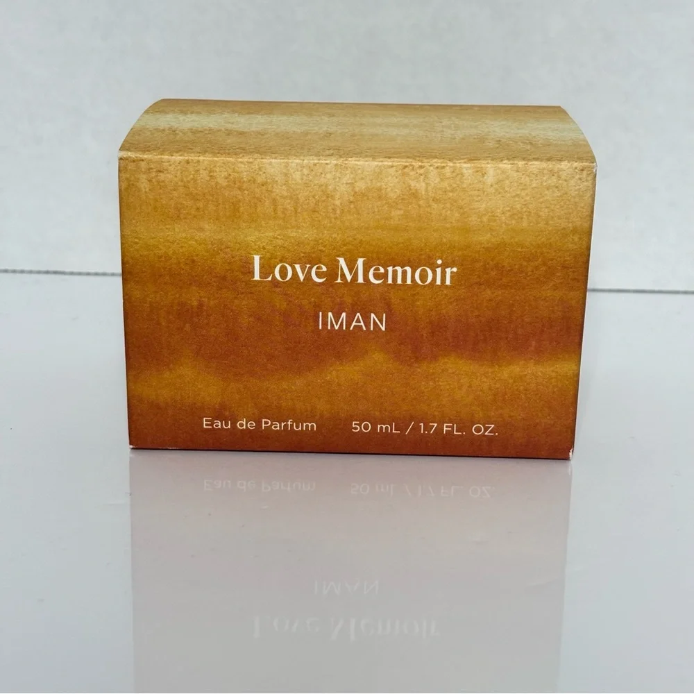 IMAN Love Memoir Eau de Parfum in Gold and Brown - Picture 2 of 4